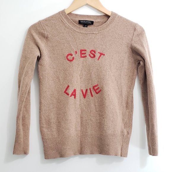 Banana Republic Sweaters - Banana Republic C'est La Vie Merino Blend Sweater